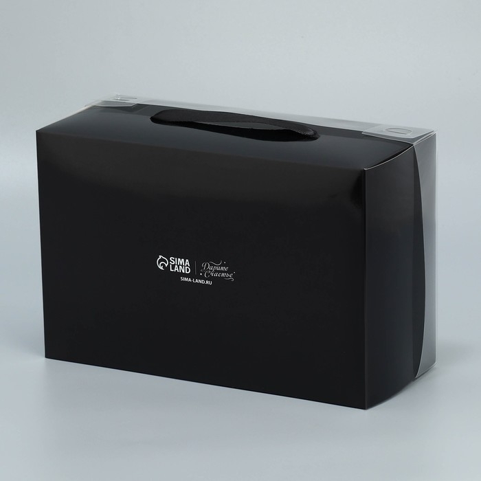 Коробка подарочная складная, упаковка, «Чёрная ночь», 23 х 15 х 10 см Коробка подарочная складная, упаковка, «Чёрная ночь», 23 х 15 х 10 см