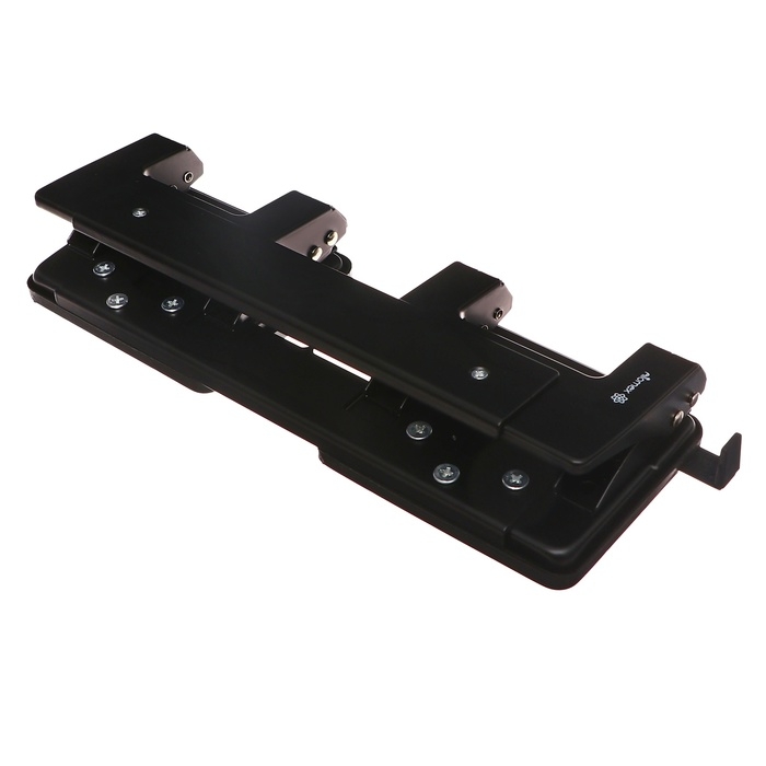 Дырокол металлический 20 листов, Attomex, форматная линейка, чёрный Дырокол металлический 20 листов, Attomex, форматная линейка, чёрный