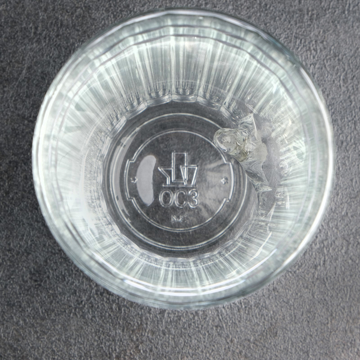 Стакан Стакан "Непробиваемый", граненый, с блесной, 250 мл