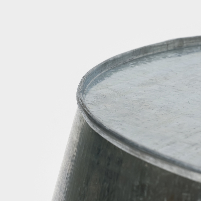 Таз оцинкованный круглый, 26 л, ГОСТ Таз оцинкованный круглый, 26 л, ГОСТ