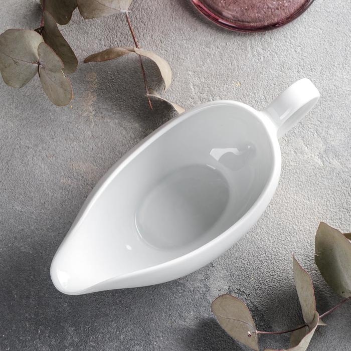 Соусник фарфоровый «Бельё», 150 мл Соусник фарфоровый «Бельё», 150 мл