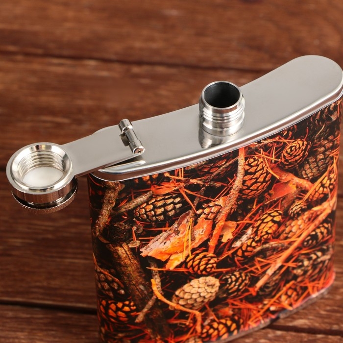 Фляжка «Шишки», 210 мл Фляжка «Шишки», 210 мл