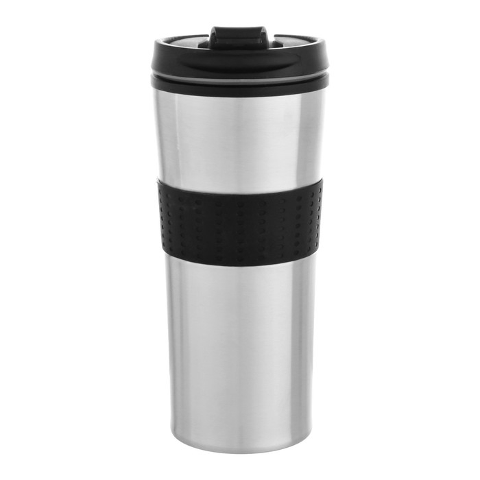 Термокружка, 450 мл, For you, сохраняет тепло 2 ч, 8 х 19 см, хром Термокружка, 450 мл, For you, сохраняет тепло 2 ч, 8 х 19 см, хром