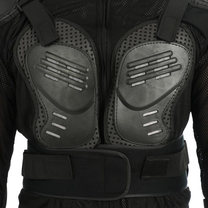 Защита тела, мотоциклетная, мужская, размер 46-48, цвет черный
