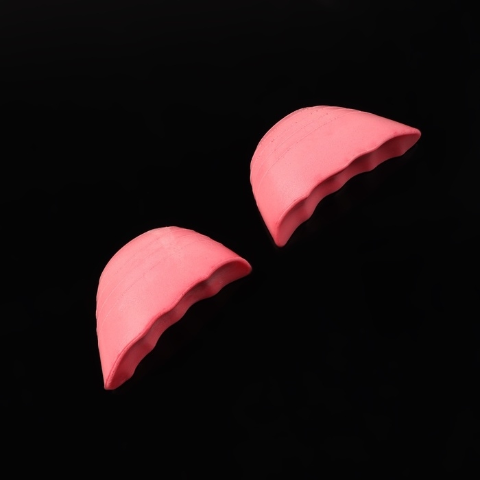 Вставки для уменьшения размера обуви, регулируемые, 7,3 × 4 см, пара, цвет розовый Вставки для уменьшения размера обуви, регулируемые, 7,3 × 4 см, пара, цвет розовый