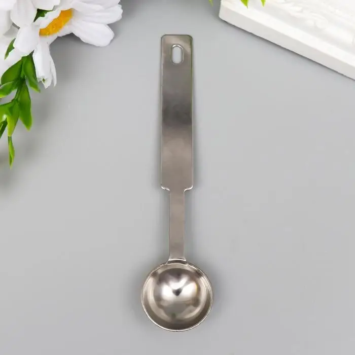 Ложка для плавления сургуча и воска, металл, 11 г, 11.5×2.6 см Ложка для плавления сургуча и воска, металл, 11 г, 11.5×2.6 см