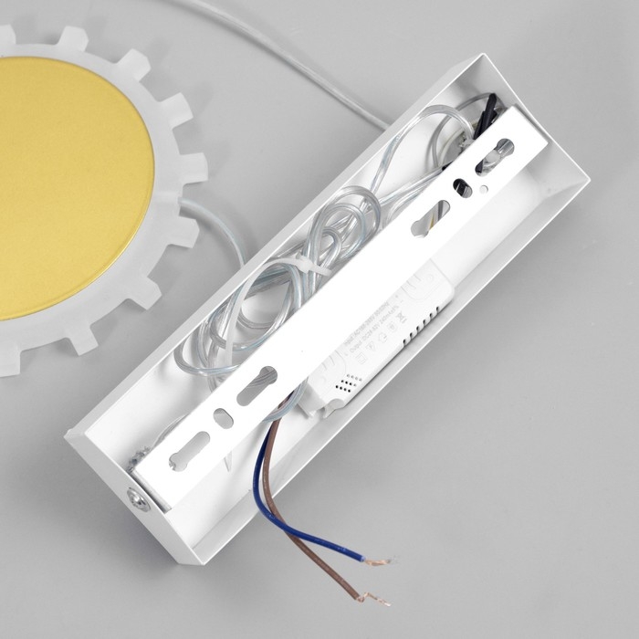 Светильник подвесной "Рассвет" LED 36Вт цветной 30х5х60см