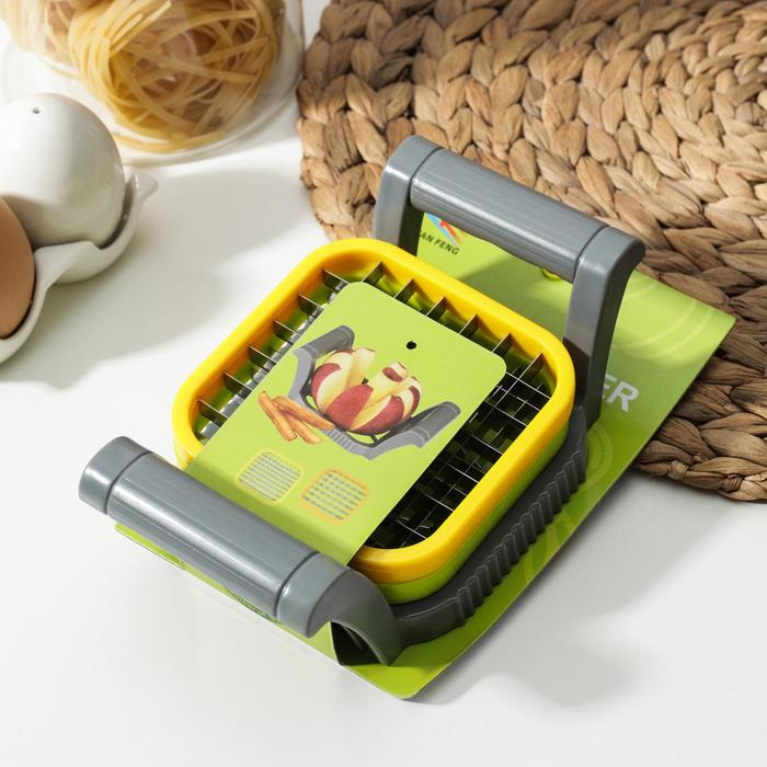 Набор овощерезок Доляна «Краски», 3 в 1, 17×11×6 см, цвет МИКС Набор овощерезок Доляна «Краски», 3 в 1, 17×11×6 см, цвет МИКС