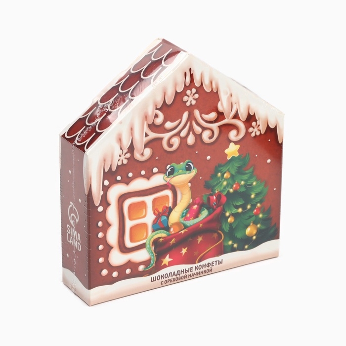 Конфеты в коробке письме  Конфеты в коробке письме "Сладкого нового года", 30 г