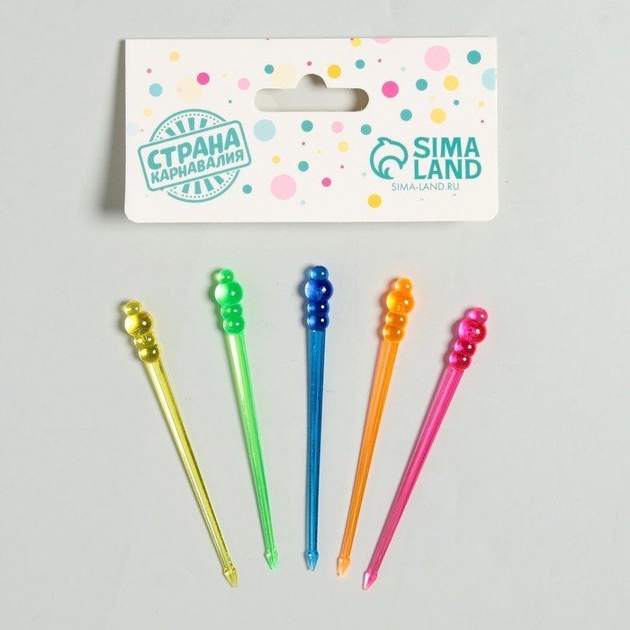 Шпажки для канапе «Шарики», набор 24 шт. Шпажки для канапе «Шарики», набор 24 шт.