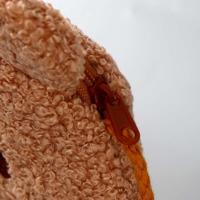 Мягкая сумка «Мишка». цвет коричневый