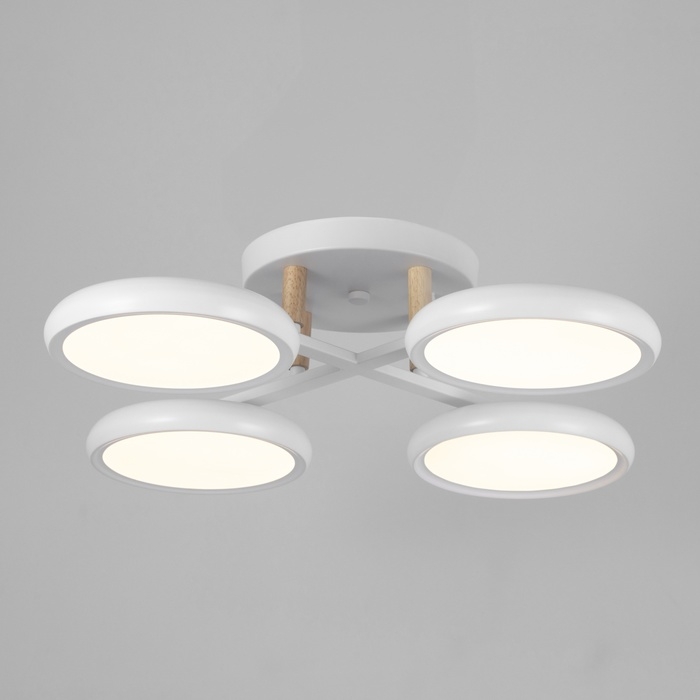 Люстра Люстра "Алис" 4хLED 96Вт 3000-6000К белый 60х60х13 см