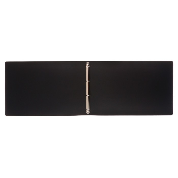 Папка на 4 кольцах А3, Calligrata  Папка на 4 кольцах А3, Calligrata "Standard" 27мм, 800 мкм, горизонтальная, чёрная