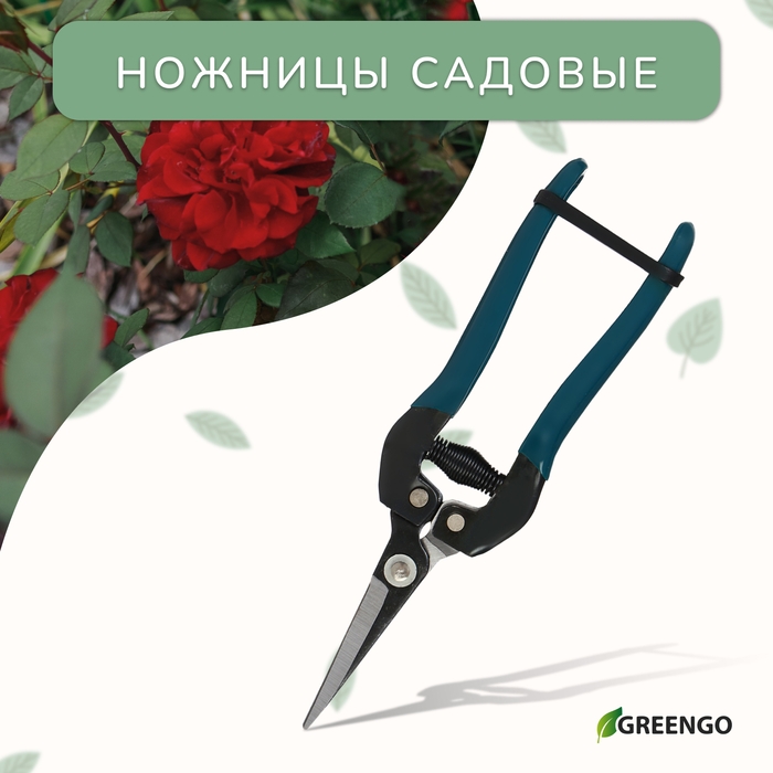 Ножницы садовые, 8 Ножницы садовые, 8" (20 см), с пластиковыми ручками, Greengo