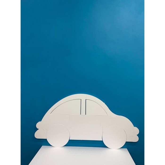 Каркас для аэромозаики фигура «Машинка», белый, 1 шт. Каркас для аэромозаики фигура «Машинка», белый, 1 шт.