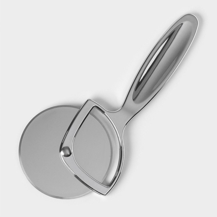 Нож для пиццы и теста Magistro Volt, нержавеющая сталь, цвет серебряный Нож для пиццы и теста Magistro Volt, нержавеющая сталь, цвет серебряный