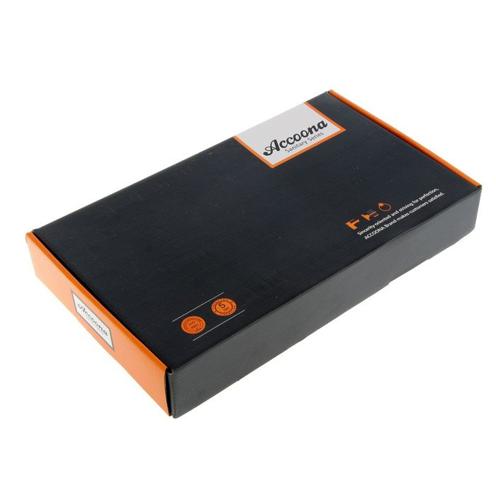 Смеситель для кухни Accoona A4566K, однорычажный, высокий излив, с гайкой, зеленый Смеситель для кухни Accoona A4566K, однорычажный, высокий излив, с гайкой, зеленый