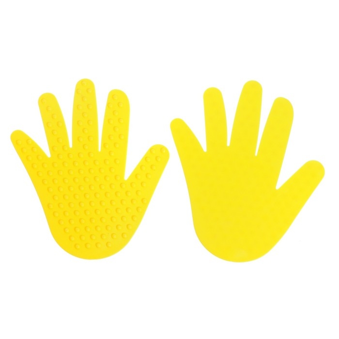 Развивающий набор «Ладошки и бомбошки», 2 массажные ладошки Развивающий набор «Ладошки и бомбошки», 2 массажные ладошки