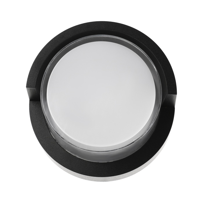 Светильник фасадный «Сити», FSD-047, 10 Вт, 4000К, круг, IP65, 220 В, пластик, черный Светильник фасадный «Сити», FSD-047, 10 Вт, 4000К, круг, IP65, 220 В, пластик, черный