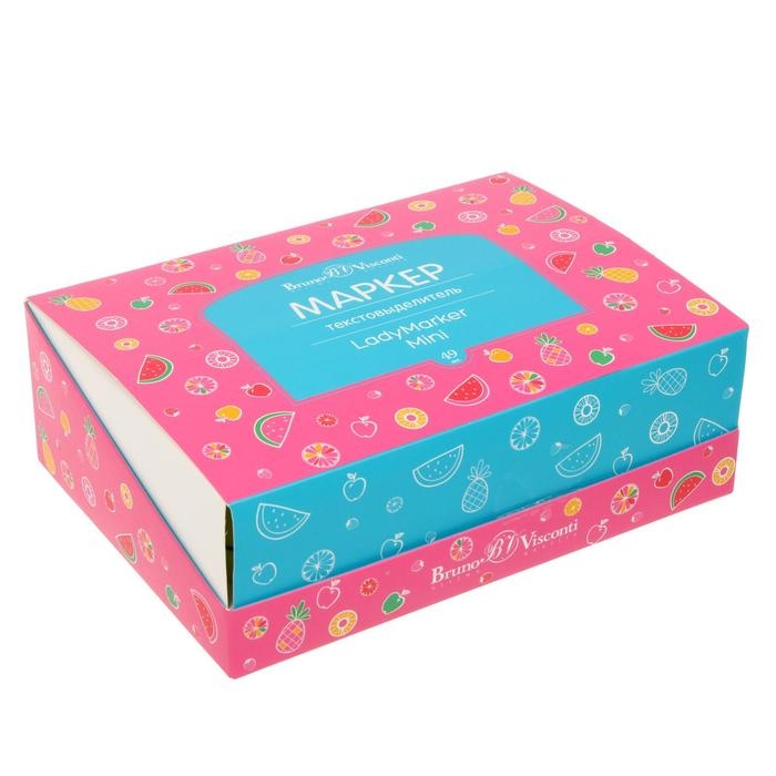 Маркер-текстовыделитель LadyMarker Mini, 1-5 мм, МИКС Маркер-текстовыделитель LadyMarker Mini, 1-5 мм, МИКС