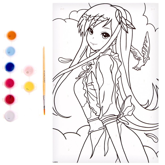 Картина по номерам для детей &laquo;Розовые мечты&raquo;, 20 х 30 см