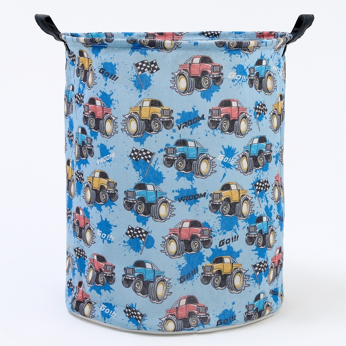 Корзина для игрушек «Машинки» 48 × 40 × 40 см Корзина для игрушек «Машинки» 48 × 40 × 40 см