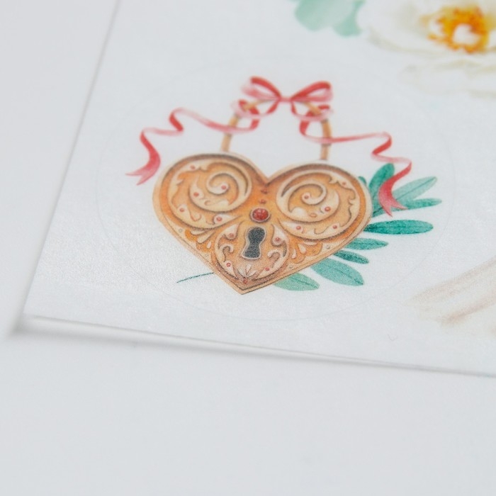 Вафельные картинки съедобные &laquo;Свадьба&raquo; для капкейков, торта KONFINETTA, 1 лист А5