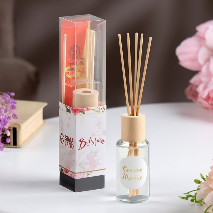 Диффузор ароматический Диффузор ароматический "Модерн", 50 мл, Сочное манго, "Богатство Аромата"