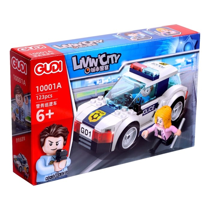 Конструктор «Полиция. Жулики», цвет МИКС Конструктор «Полиция. Жулики», цвет МИКС