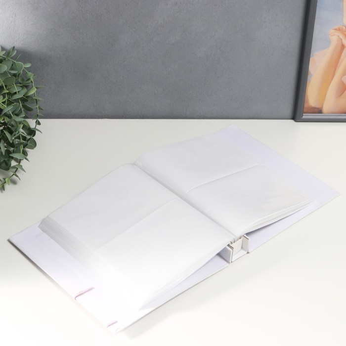 Фотоальбом на 200 фото 10х15 см Фотоальбом на 200 фото 10х15 см "Цветок. Рамка" МИКС 23,5х4,5х20 см