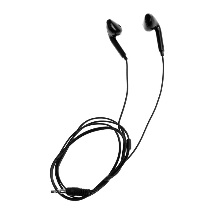 Наушники U19, проводные, вкладыши, 1 м, Jack 3.5 мм, чёрные Наушники U19, проводные, вкладыши, 1 м, Jack 3.5 мм, чёрные