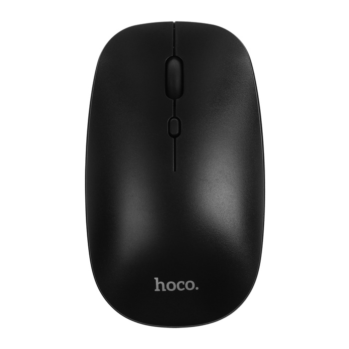 Мышь Hoco GM15, беспроводная (2.4 + BT), оптическая, 800-1200-1600 dpi, черная Мышь Hoco GM15, беспроводная (2.4 + BT), оптическая, 800-1200-1600 dpi, черная