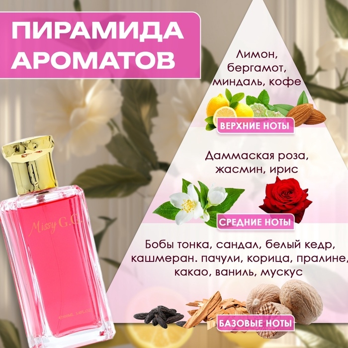 Туалетная вода женская Missy G.G, 100 мл Туалетная вода женская Missy G.G, 100 мл