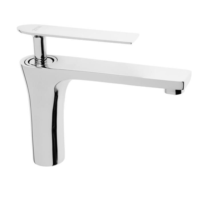 Смеситель для раковины ZEIN Z3873, однорычажный, высота излива 12 см, латунь, хром Смеситель для раковины ZEIN Z3873, однорычажный, высота излива 12 см, латунь, хром