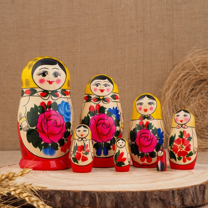 Матрешка  Матрешка "Семёновская", 7-и кукольная, высшая категория