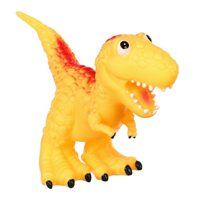 Резиновая игрушка для ванны «Динозавр: Тираннозавр», 22 см, с пищалкой, Крошка Я Резиновая игрушка для ванны «Динозавр: Тираннозавр», 22 см, с пищалкой, Крошка Я