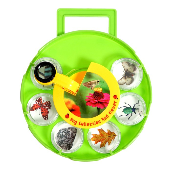 Набор для исследований: микроскоп, 6 контейнеров Набор для исследований: микроскоп, 6 контейнеров