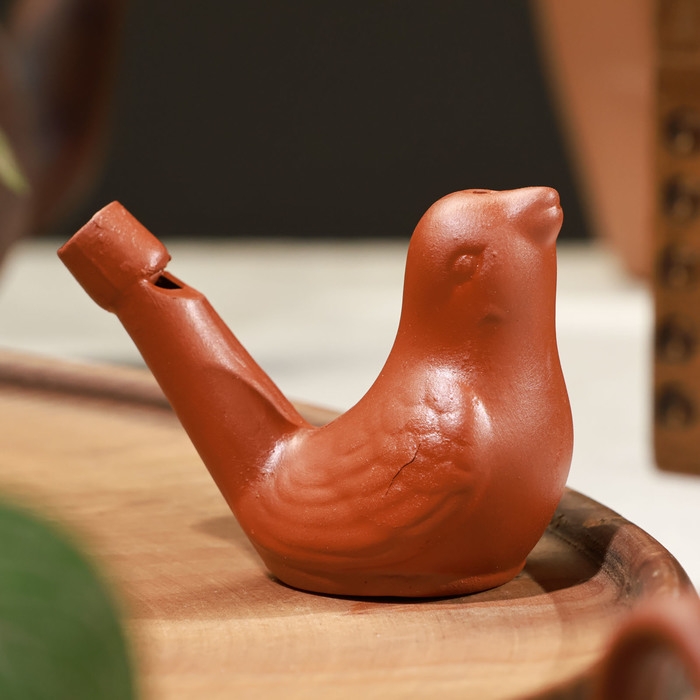 Фигурка для чайной церемонии - свистулька Фигурка для чайной церемонии - свистулька "Птичка" 6,5х4х6см