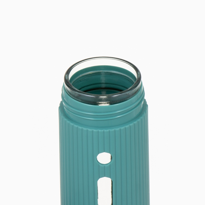 Бутылка для воды, 380 мл, бирюзовая Бутылка для воды, 380 мл, бирюзовая