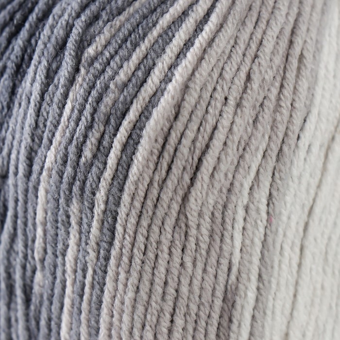 Пряжа Пряжа "Jeans crazy" 55% хлопок, 45% акрил 160м/50гр (8204 принт)