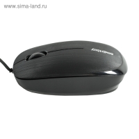 Мышь Smartbuy ONE 214-K, проводная, оптическая, 1200 dpi, USB, чёрная