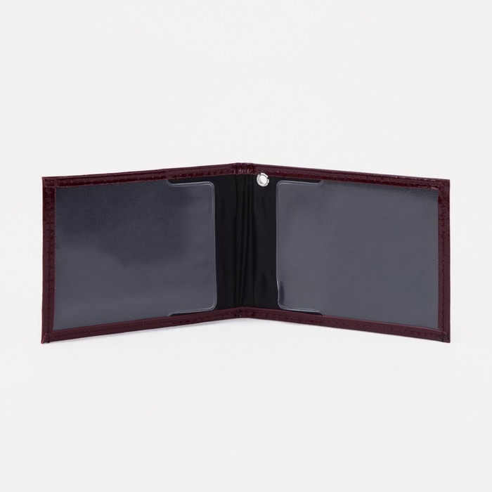 Обложка для удостоверения "ФТС", цвет бордовый