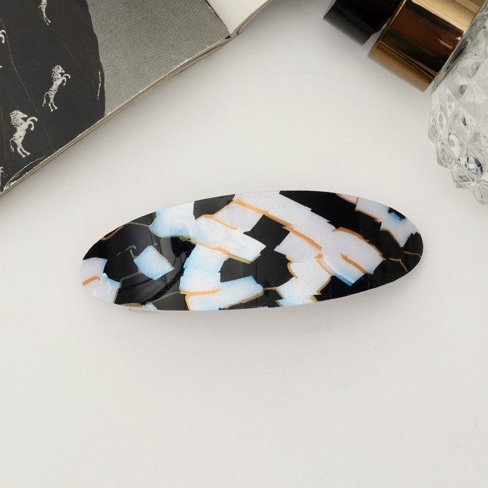 Заколка-автомат для волос Заколка-автомат для волос "Констанция" 8 см, микс