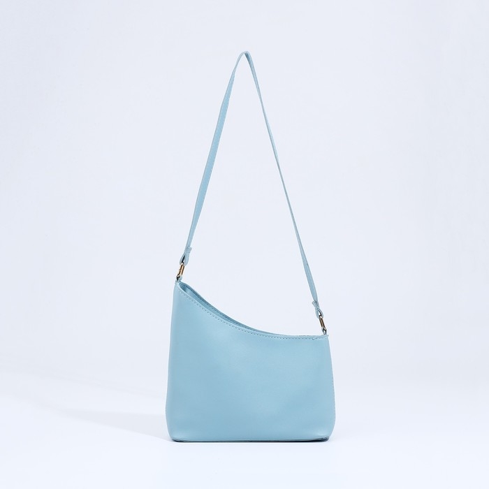 Сумка кросс-боди на молнии, цвет голубой Сумка кросс-боди на молнии, цвет голубой