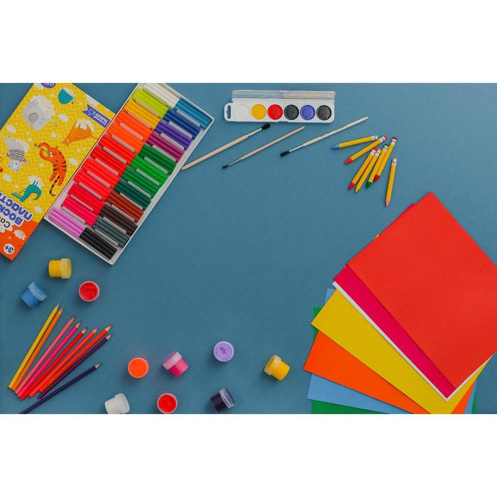 Пластилин мягкий (восковой) Calligrata, 24 цвета, 360 г Пластилин мягкий (восковой) Calligrata, 24 цвета, 360 г