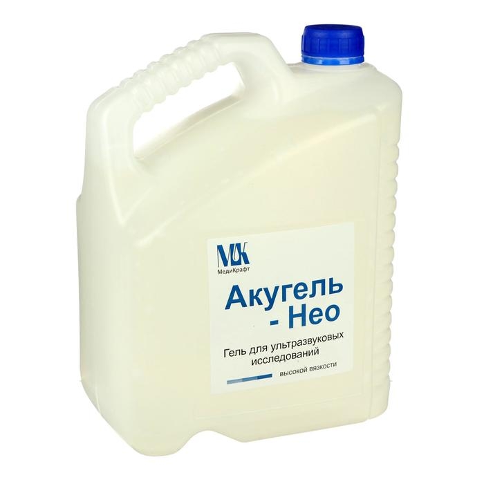 Гель для УЗИ  Гель для УЗИ "Акугель-Нео" высокой вязкости, канистра, 5кг