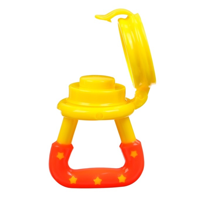 Ниблер для прикорма, с силиконовой сеточкой, цвет желтый Ниблер для прикорма, с силиконовой сеточкой, цвет желтый