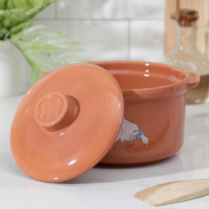 Горшок-сотейник «Гуси», 1 л Горшок-сотейник «Гуси», 1 л