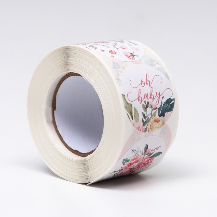 Наклейки в рулоне Наклейки в рулоне "Love",500 шт,3,8 х 3,8 см