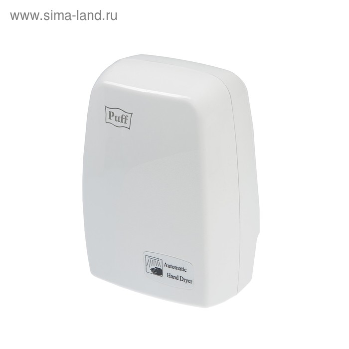 Сушилка для рук Puff-120, 1.2 кВт, 182х120х267 мм, белый Сушилка для рук Puff-120, 1.2 кВт, 182х120х267 мм, белый
